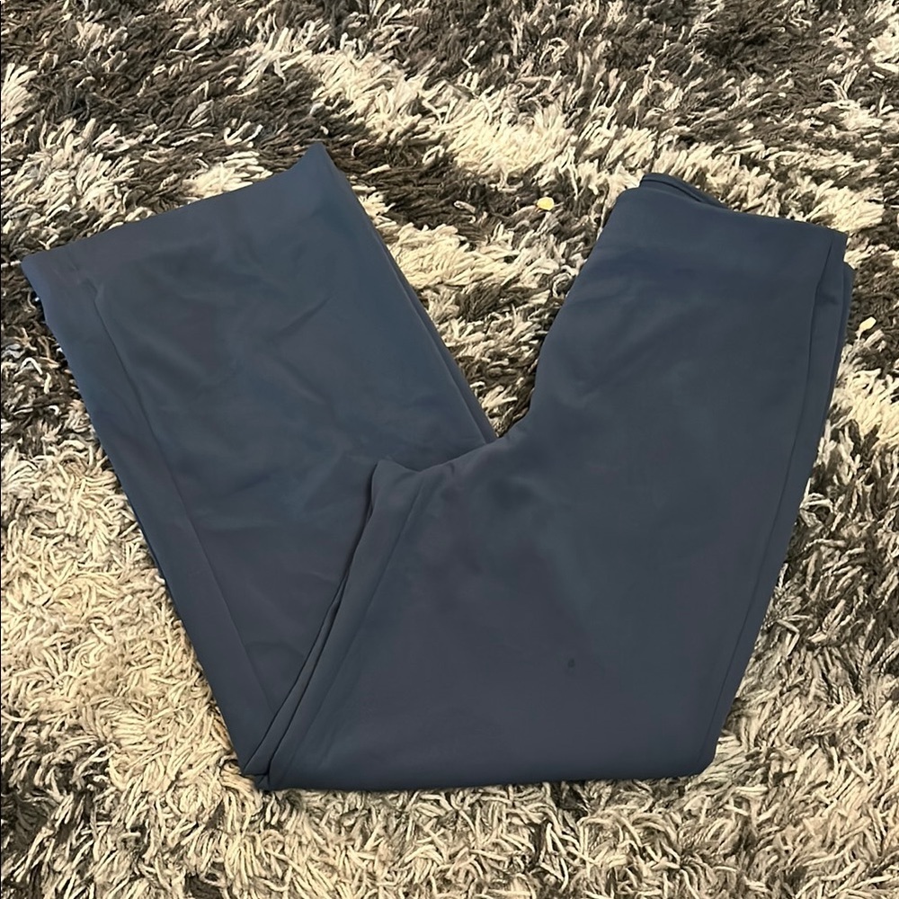 White House Black Market Blue Dress Pants Tapered Design